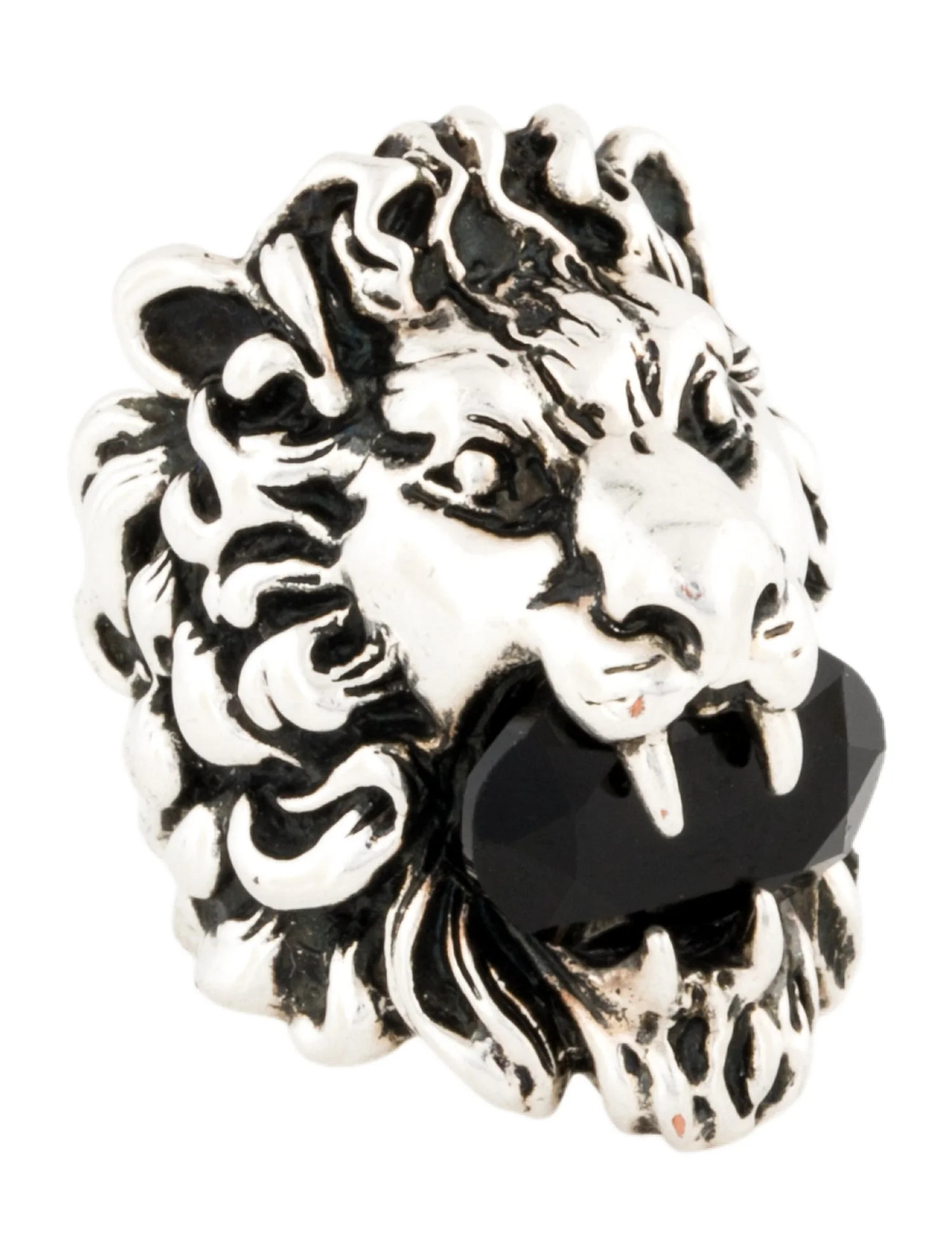 Gucci Crystal Lion Head Ring - Cocktail Ring, Rings - GUC2021048 | The RealReal | The RealReal