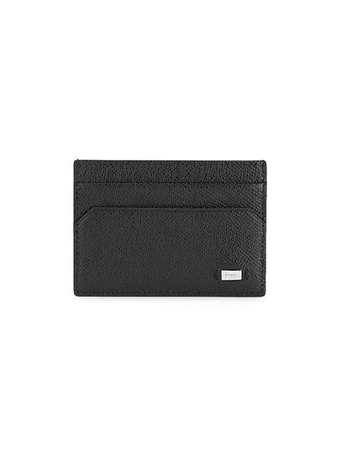 Bally Money Clip Leather Card Case on SALE | Saks OFF 5TH | Saks Fifth Avenue OFF 5TH