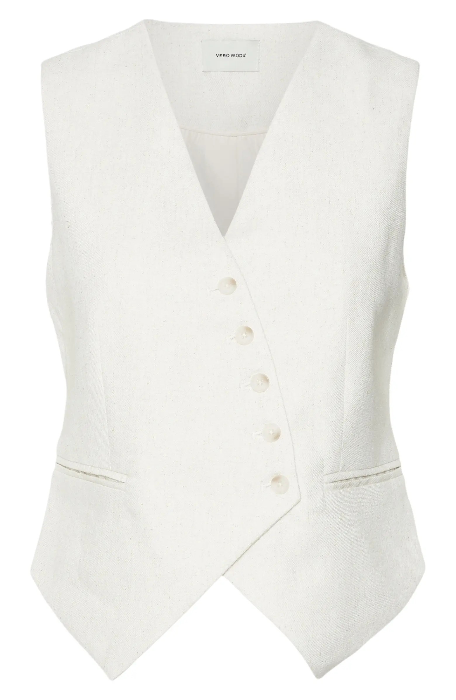 VERO MODA Florence Asymmetric Vest | Nordstrom | Nordstrom