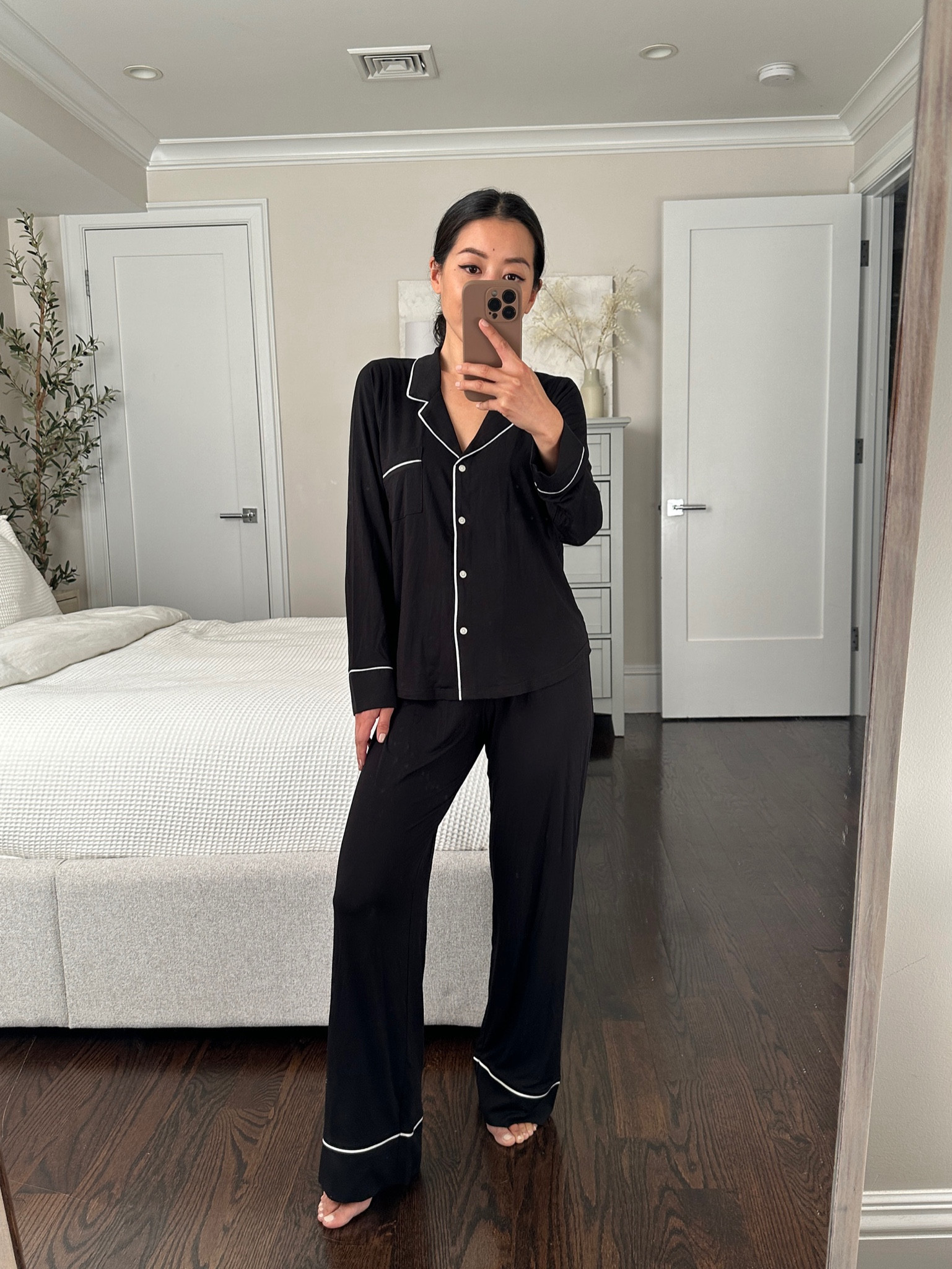 The softest modal jersey pajamas on sale! 

Available in petite regular and tall . I’m wearing an xs petite for a loose fit, the pants I have the waist rolled up once. Wish they would expand petite sizing to xxs ! 

Linked matching joggers as well!

Also linked a few other pieces on my radar from gap!

#petite pajamas set , gift idea 

#LTKfindsunder100 #LTKSeasonal #LTKsalealert