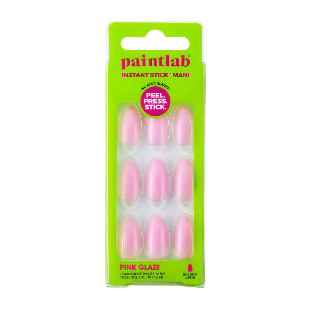 Pink Glaze Insta-Stick Mani | PaintLab