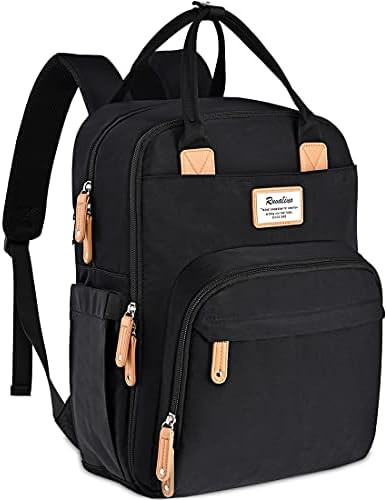 Diaper Bag Backpack, RUVALINO Multifunction Travel Back Pack Maternity Baby Changing Bags, Large Cap | Amazon (US)