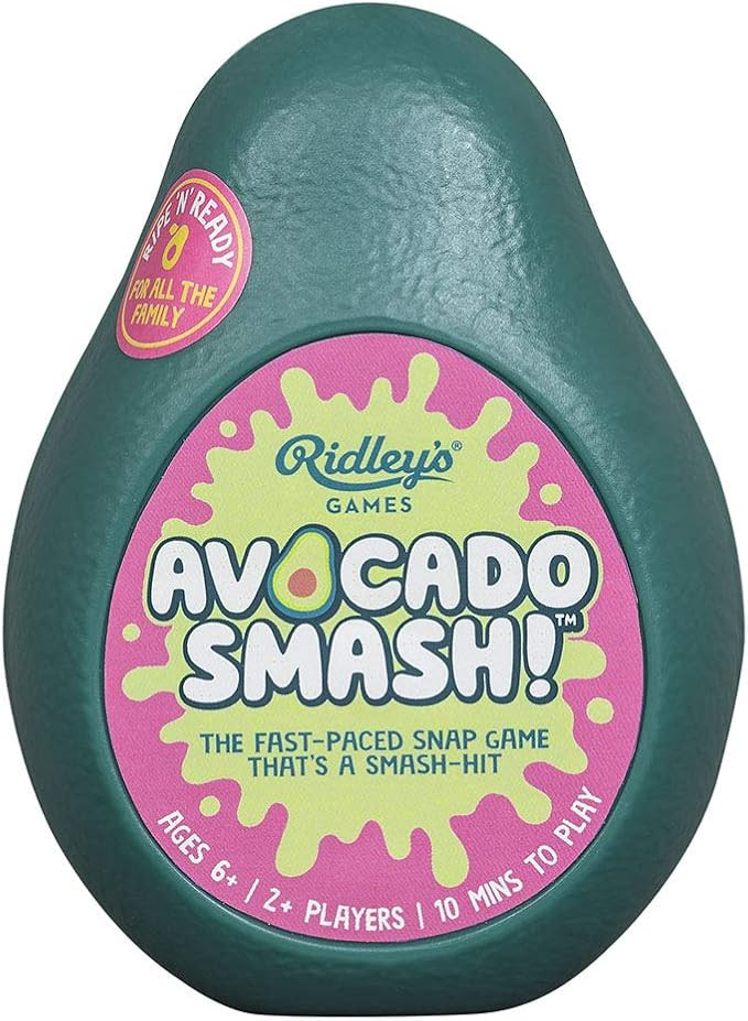 Ridley's Avocado Smash! 71 Piece Family Action Card Game with Storage Case,1 ea | Amazon (US)