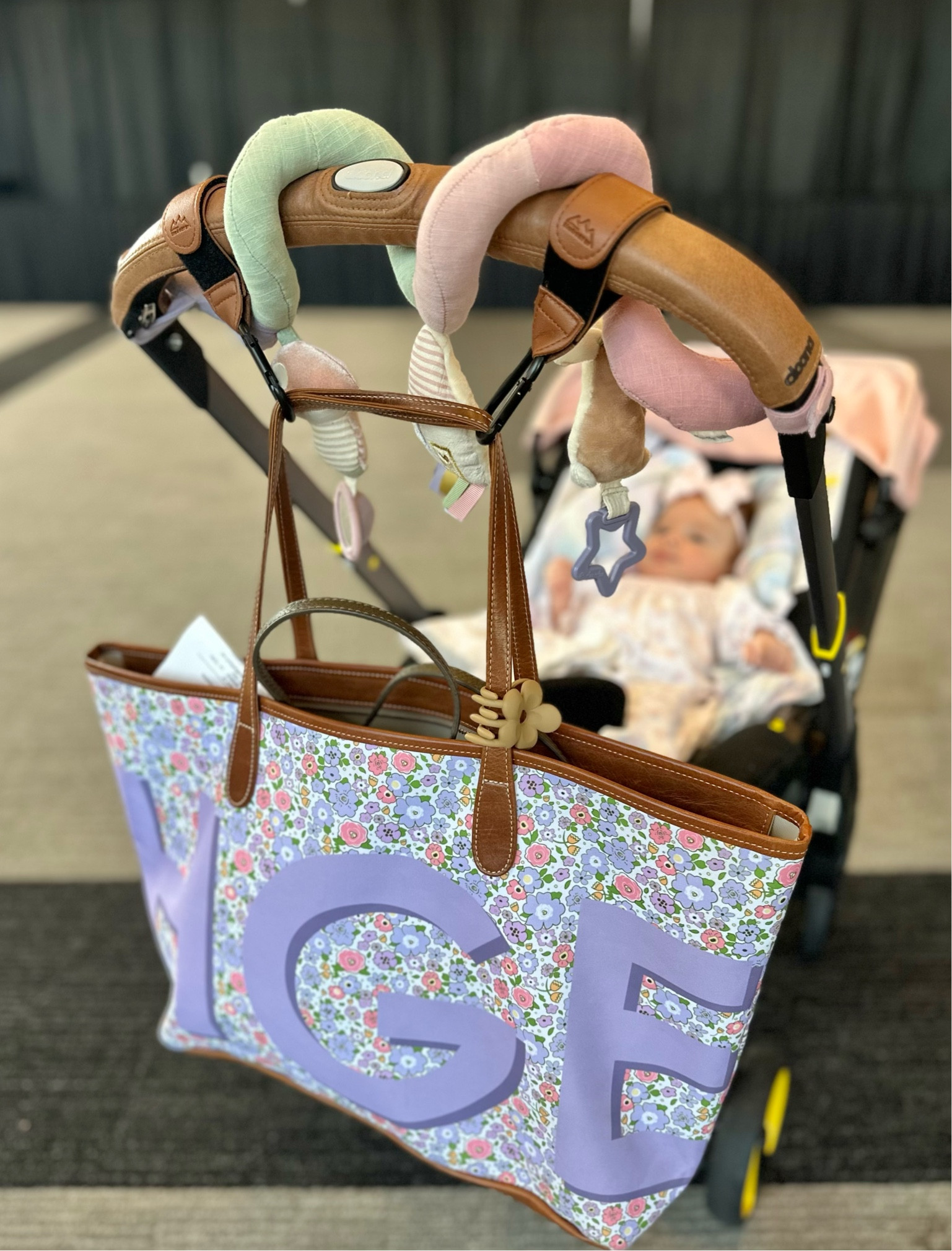 I ordered these little leather straps to hold my diaper bag since the Doonas don’t have any storage and they’re perfect!! 

#LTKbump #LTKbaby