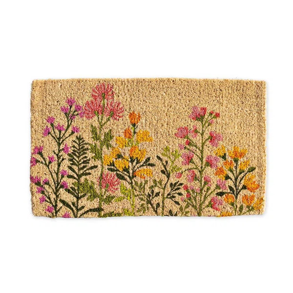Spring Garden Coir Door Mat | Wayfair North America
