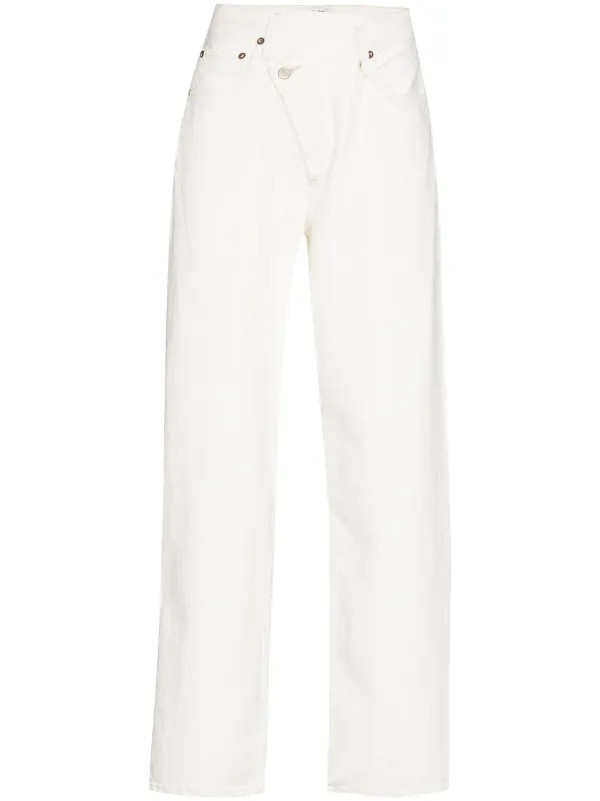 AGOLDE Balloon mid-rise Tapered Jeans - Farfetch | Farfetch Global