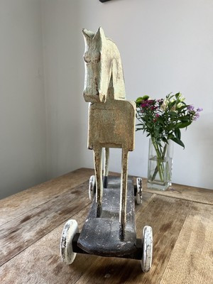 Display Vintage wooden horse Ornament  | eBay | eBay UK