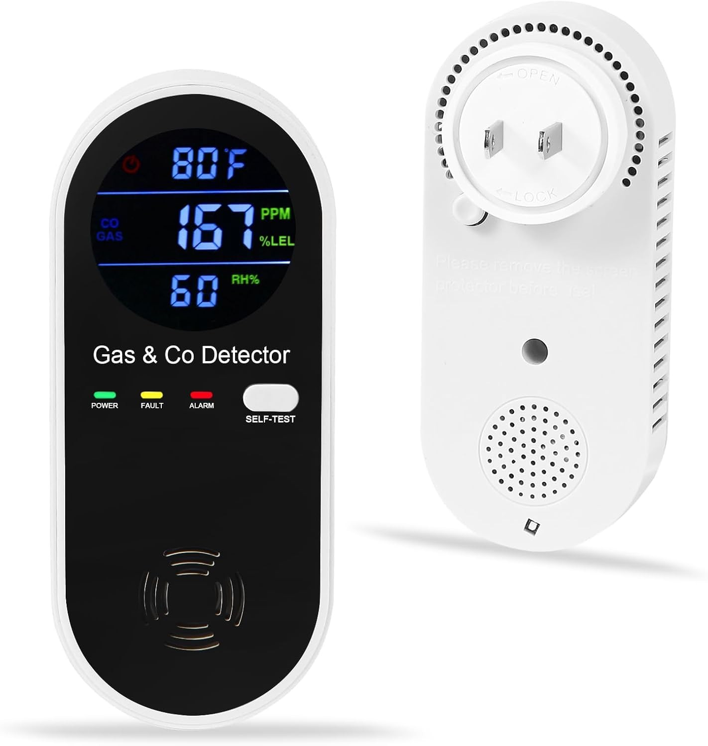 Amazon.com: Airguard Carbon Monoxide Detector,for Home Office School Garage - 1 Pack | for Home Office School Garage : Industrial & Scientific | Amazon (US)