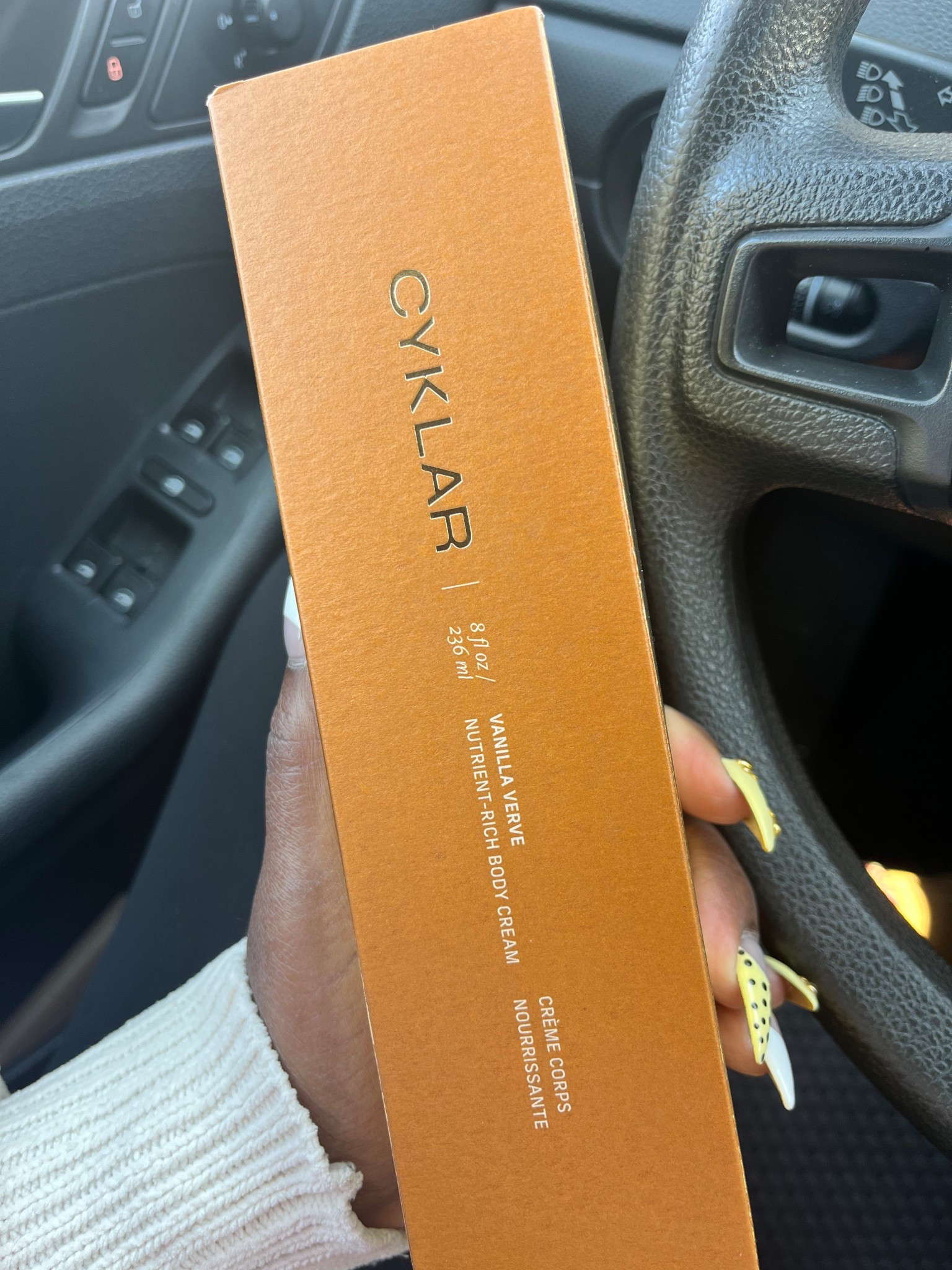 I got my hands on the CYKLAR 
Vanilla Verve Nutrient-Rich Body Cream with Niacinamide and girl… I love it! It’s moisturizing and the scent lasts all day!

#LTKBeauty #LTKselfcare #LTKmorningroutine