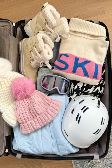 Packing for my annual ski trip to Park City! ❄️ Linked most of the actual ski essentials here- we’re reaching the end of the season so lots of these are on sale! 🎿 

#LTKSeasonal #LTKtravel