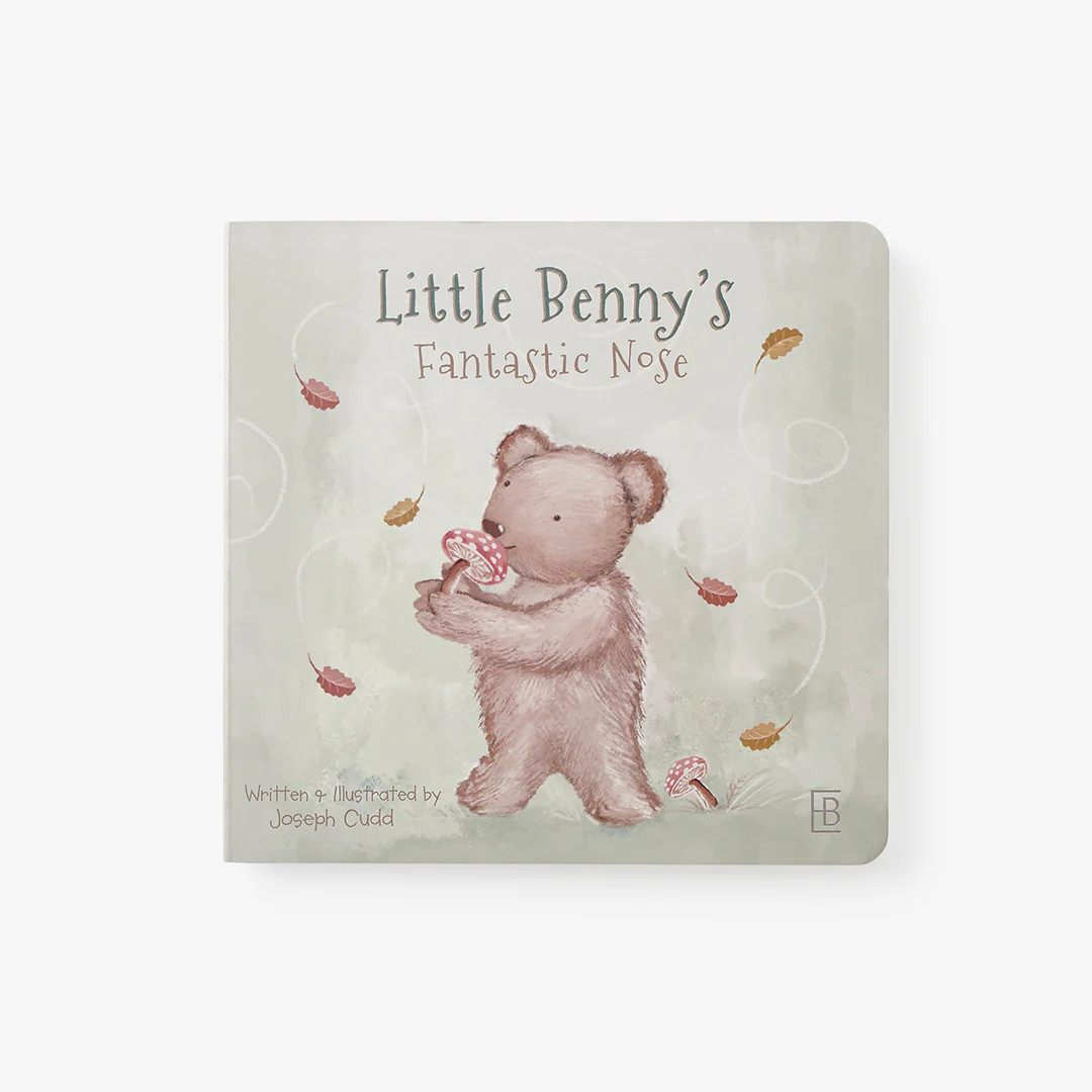 Benny Bear Board Book | Elegant Baby
