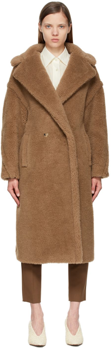 Brown Teddy Bear Icon Coat | SSENSE