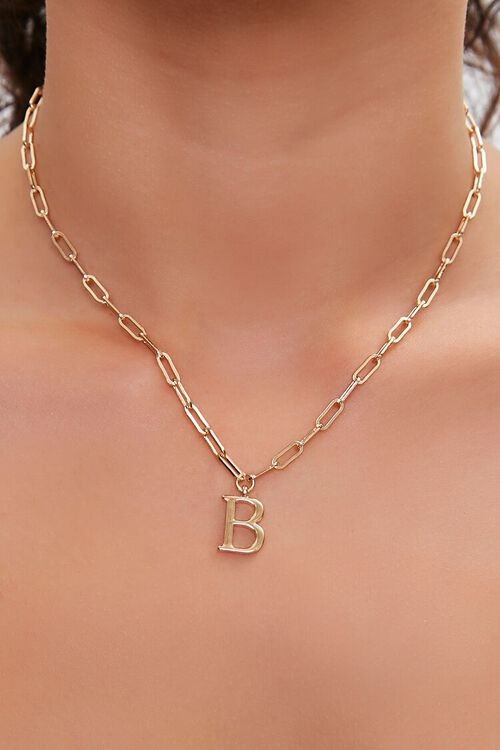 Upcycled Letter Pendant Necklace | Forever 21 (US)