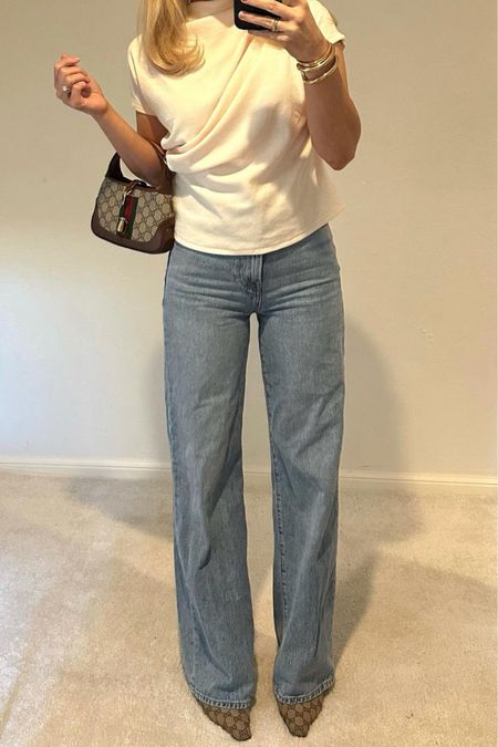 Amazon top
Levi’s jeans
Wide leg jeans 
Gucci bag
Gucci heels 
Jeans
Denim
Spring Dress 
Summer outfit 
Summer dress 
Vacation outfit
Date night outfit
Spring outfit
#Itkseasonal
#Itkover40
#Itku


#LTKShoeCrush #LTKItBag #LTKFindsUnder50