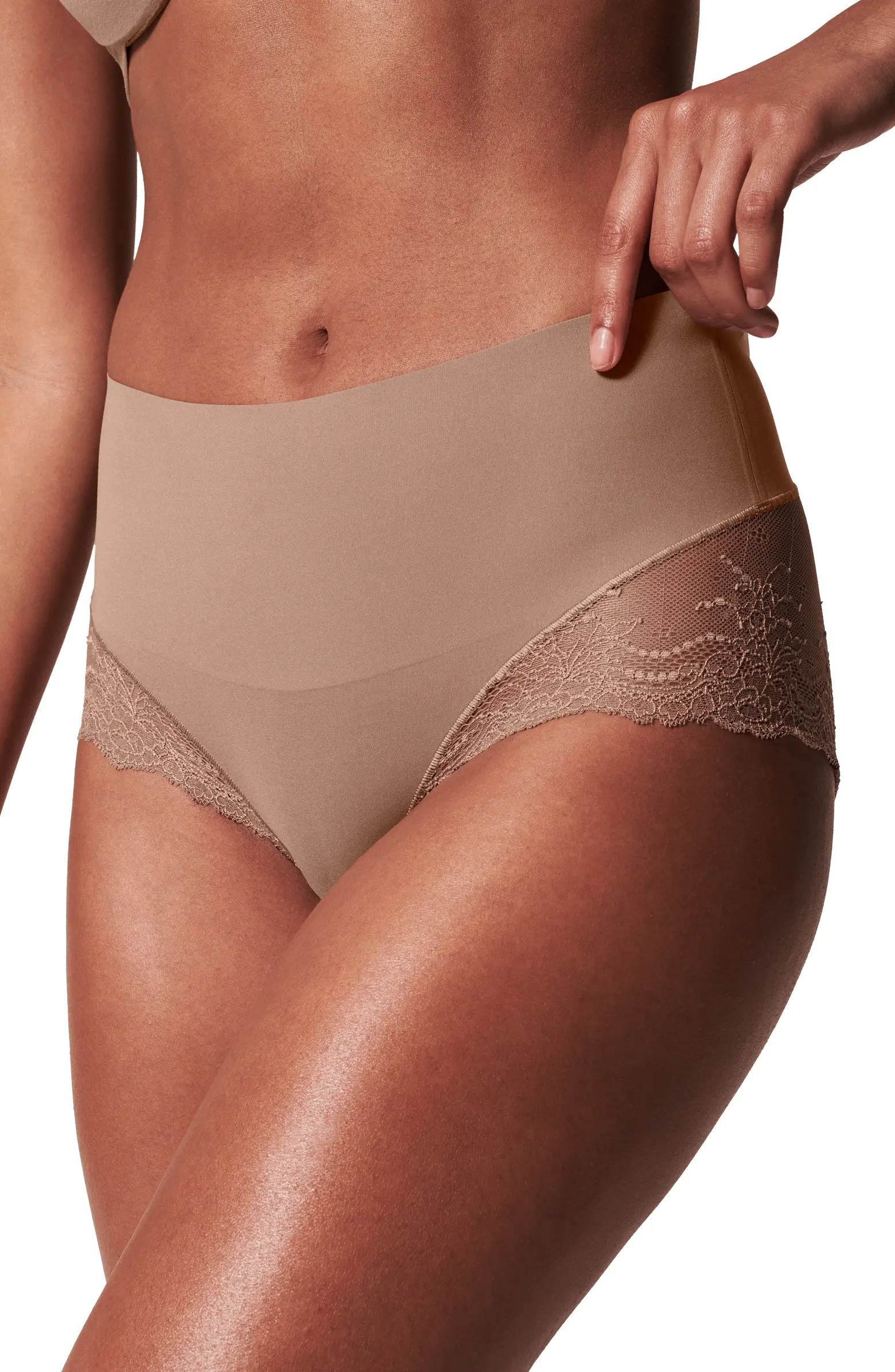 SPANXsmooth™ Undie-tectable Lace Hi-Hipster Panties | Nordstrom