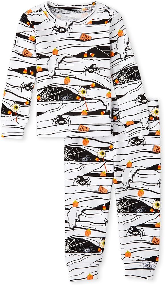 The Children's Place Kids' Family Matching, Halloween Pajama Sets, Cotton | Amazon (US)