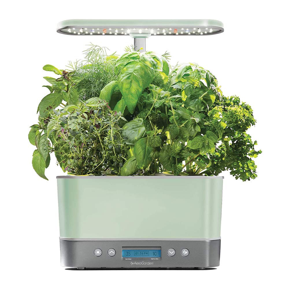 AeroGarden Harvest Elite Indoor Garden Hydroponic System with LED Grow Light and Seed Kit, Holds ... | Amazon (US)