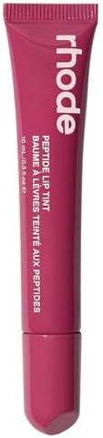 Rhode Peptide Lip Tint, Sheer Color and Hydrating Finish, 3 fl oz, 10ml (Raspberry Jelly) | Amazon (US)