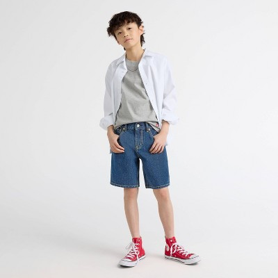 Levi's® Boys' Jean Shorts - Medium Wash 10 | Target