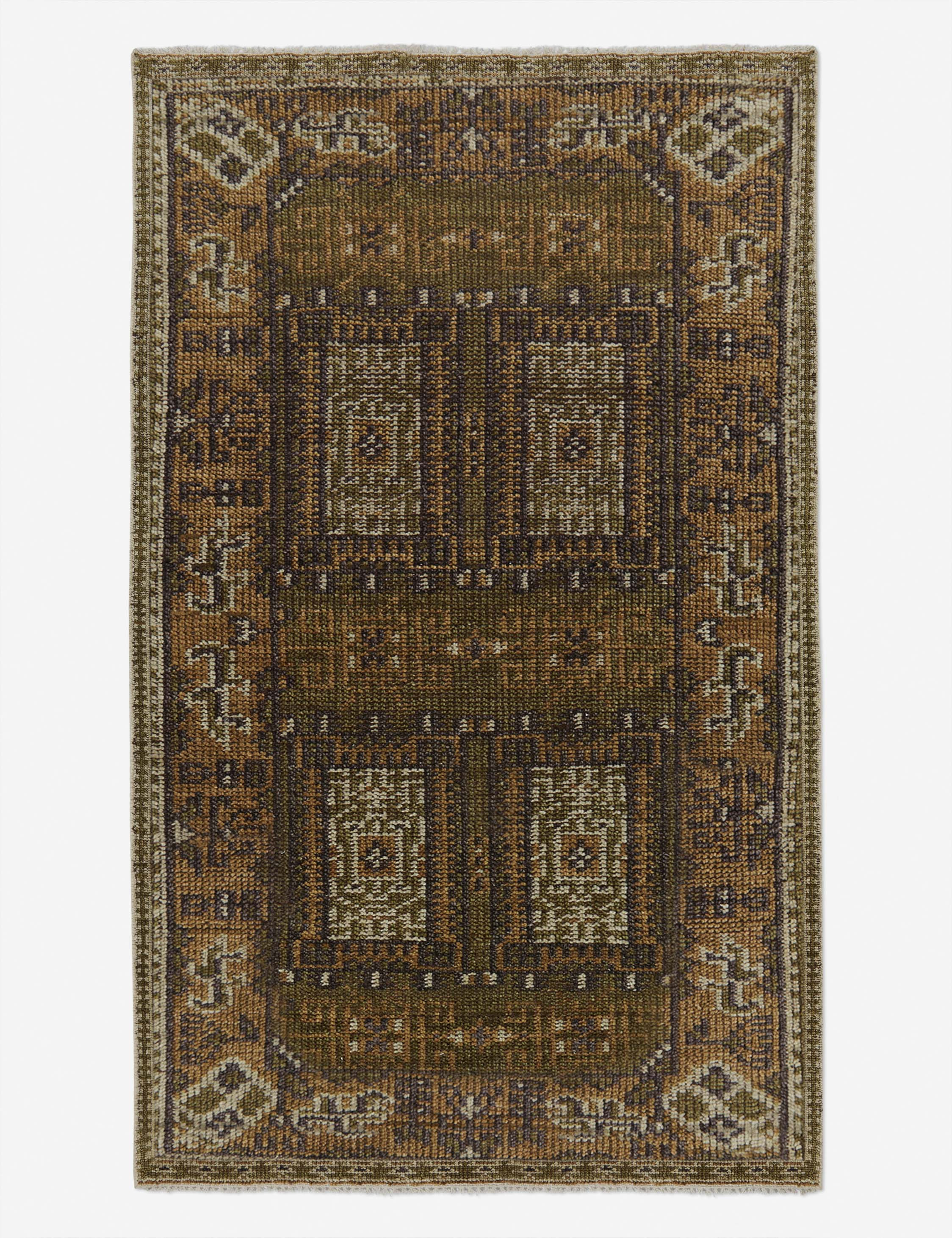 Tahj Hand-Knotted Wool Rug | Lulu and Georgia 