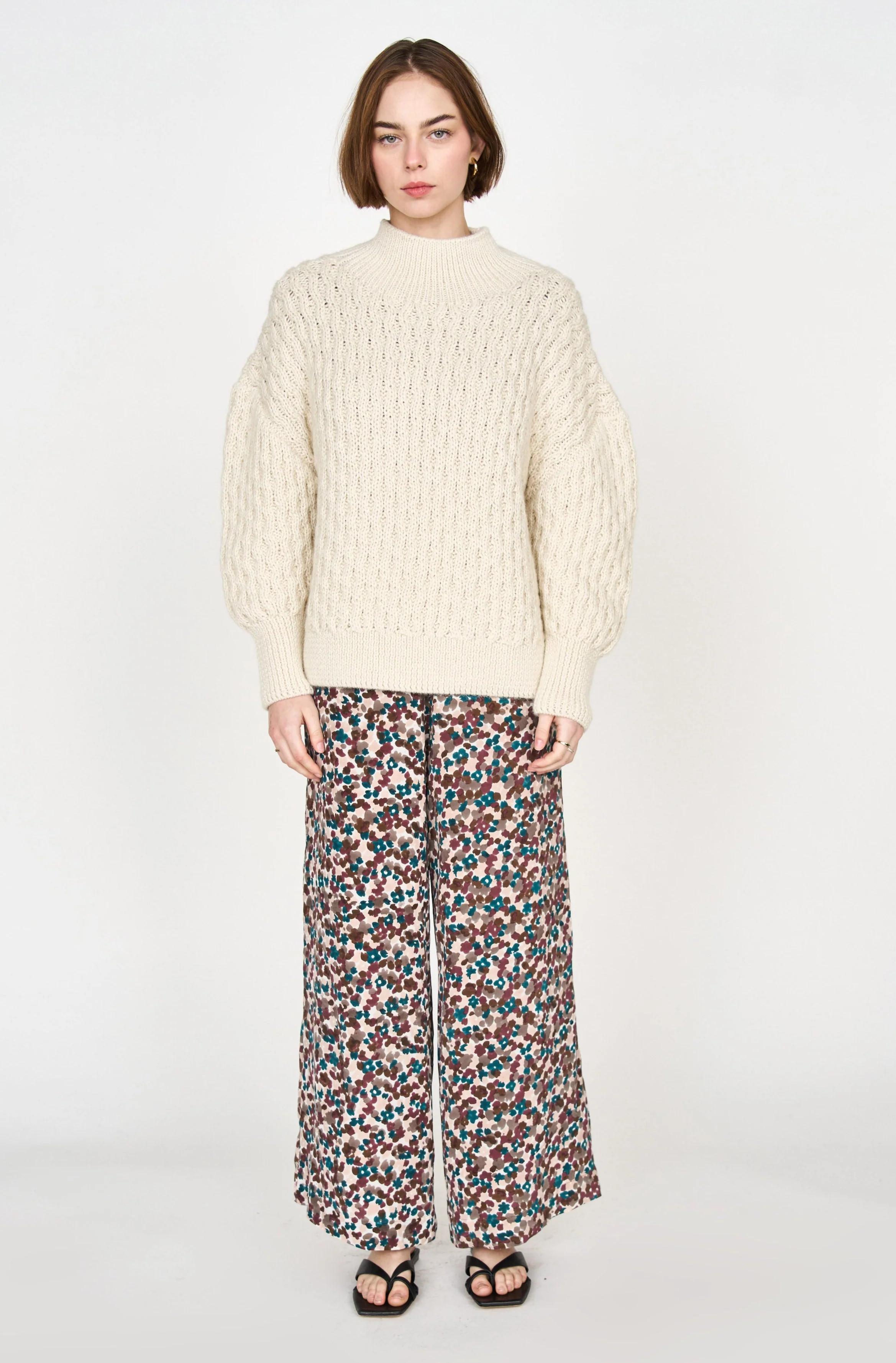riga pant in amaryllis - MIRTH | MIRTH