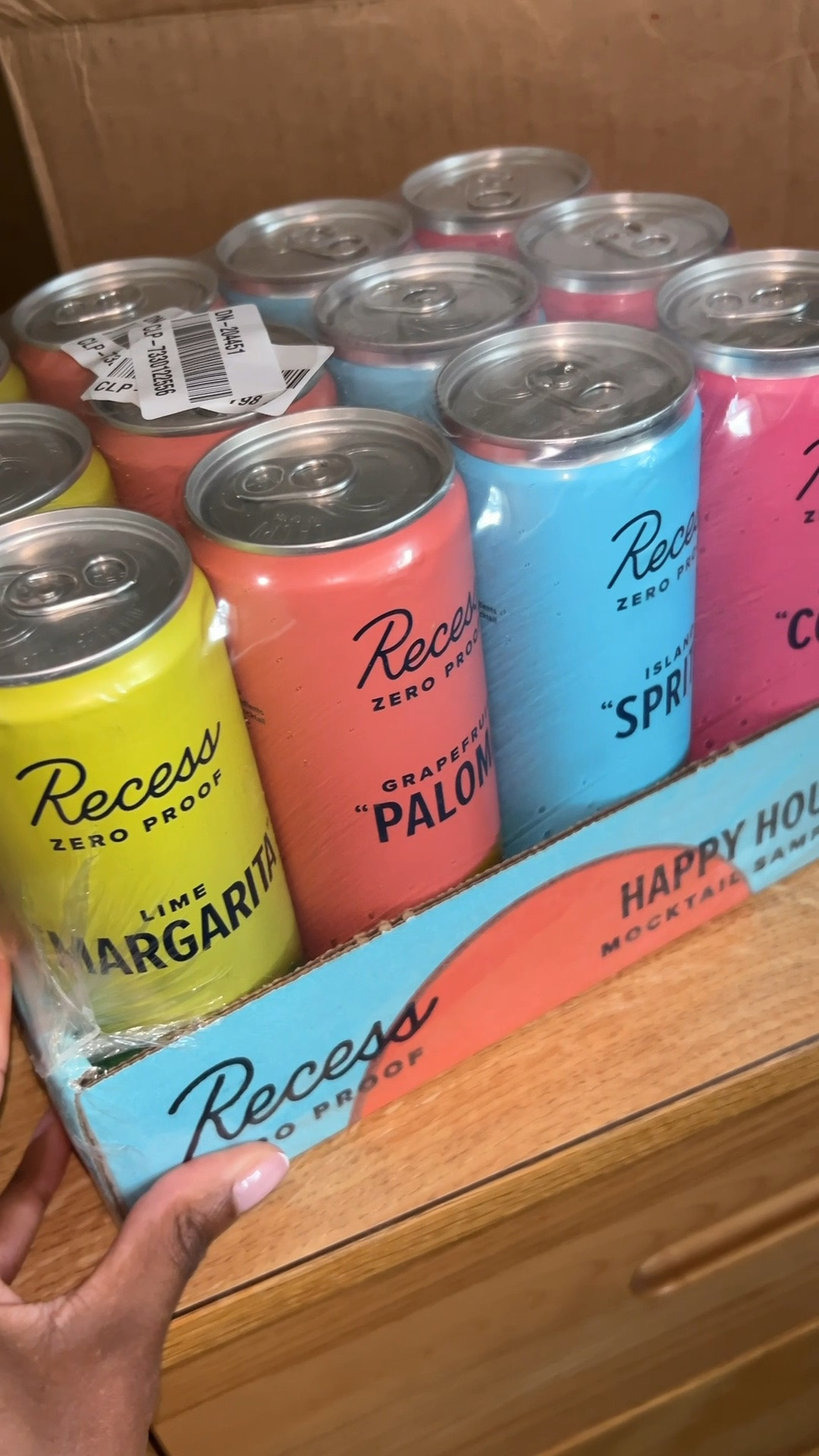 Zero proof alcohol drinks!