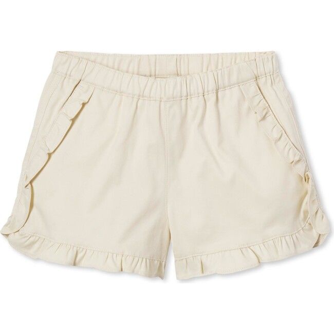 Milly Short Solid Twill, Beached Sand | Maisonette