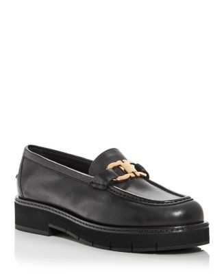 Women's Maryan Gancini Lug Sole Loafers | Bloomingdale's (US)