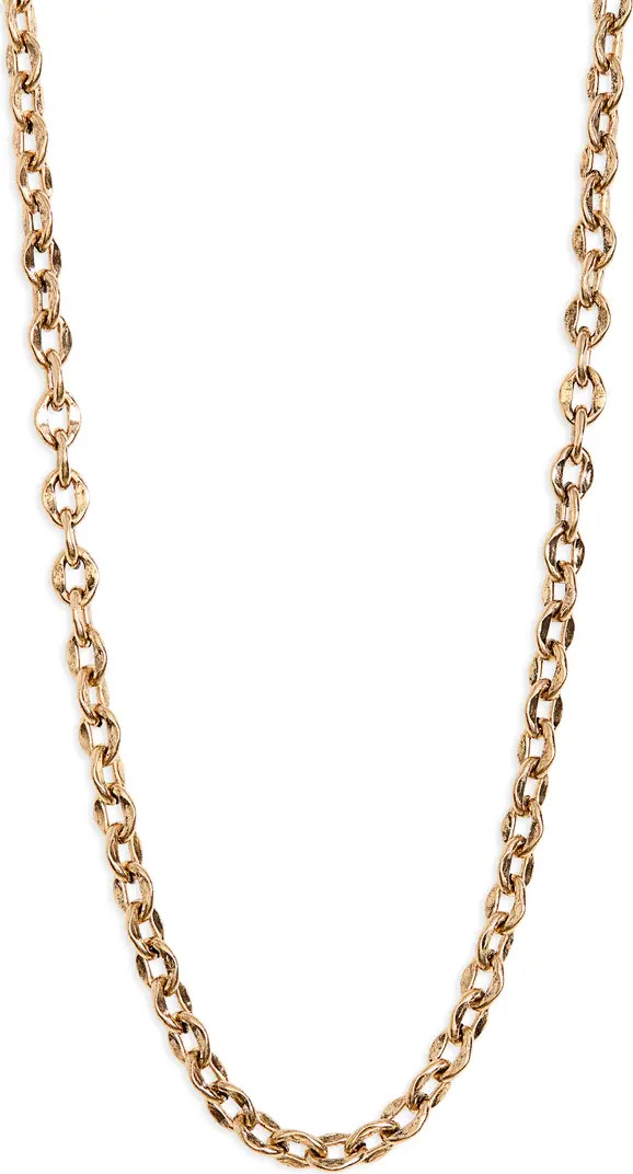 Nordstrom Men's Hammered Link Necklace | Nordstrom | Nordstrom