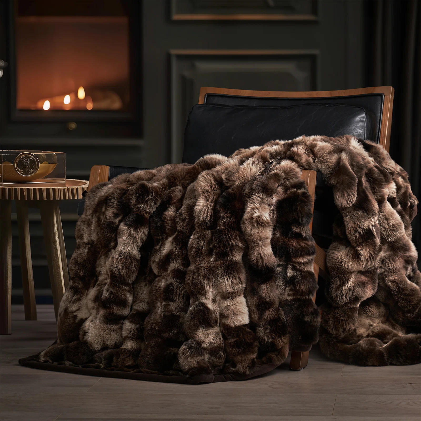 Ridgeline Faux Fur Throw Blanket | Wayfair North America