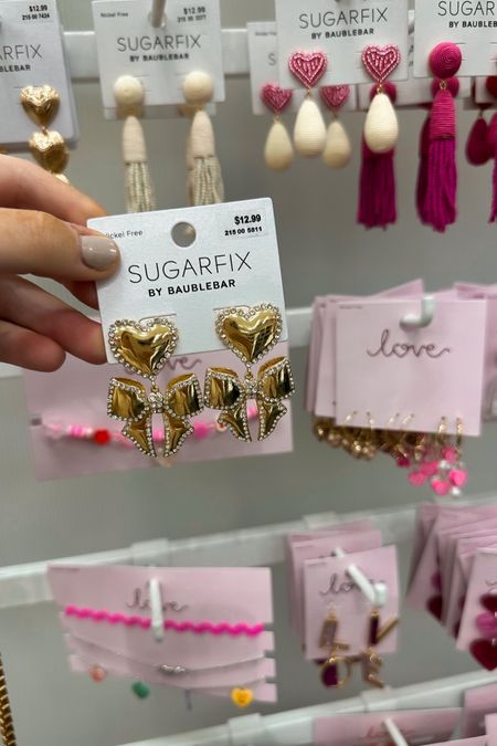heart valentines earrings and jewelry from target via baublebar 

#LTKGiftGuide #LTKfindsunder50 #LTKSeasonal