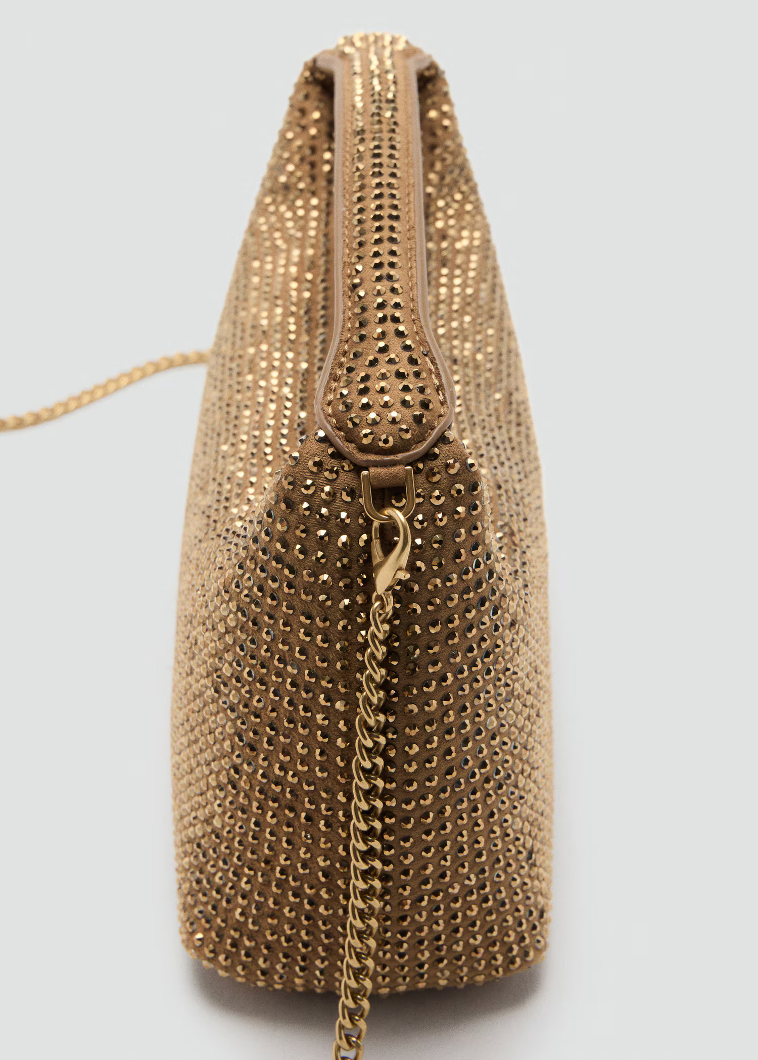 Handbag with rhinestones | Mango (US/MX/AU)