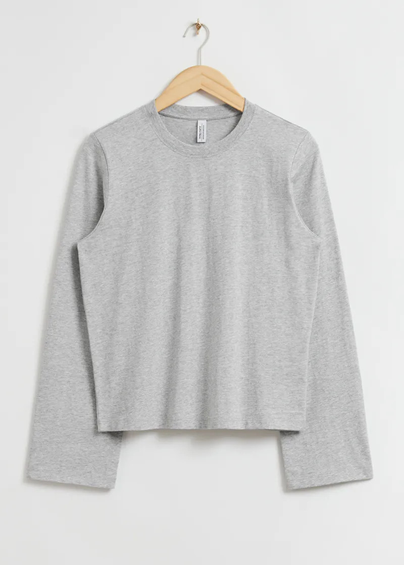 Relaxed Organic Cotton Jersey Top | & Other Stories (EU + UK)