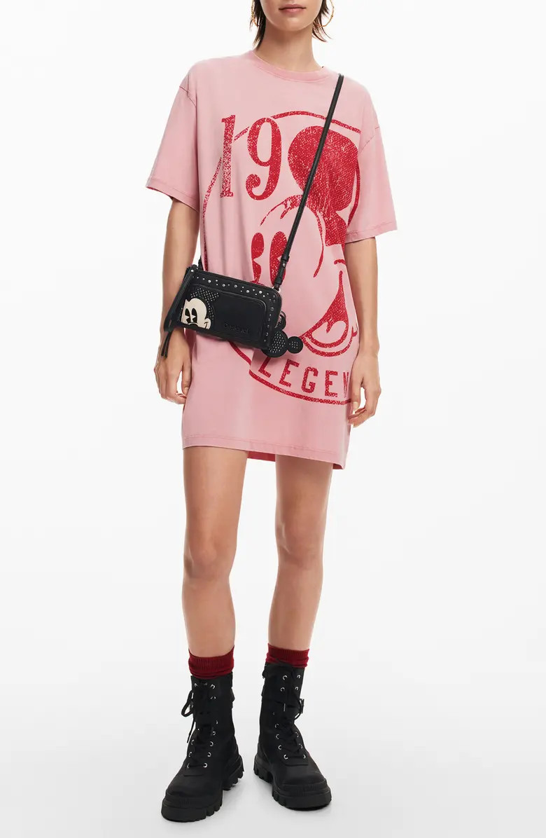 Desigual Mickey Mouse Legend Cotton Graphic T-Shirt | Nordstrom | Nordstrom