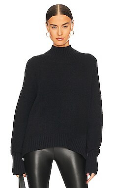 Free People Vancouver Turtleneck Top in Black from Revolve.com | Revolve Clothing (Global)