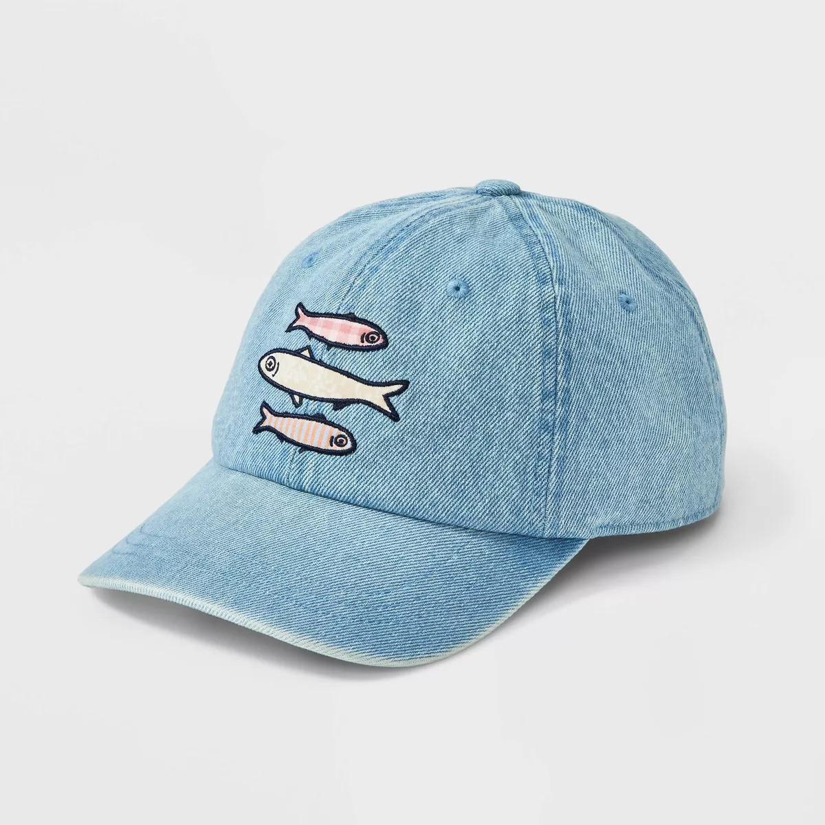 Women's Sardine Cotton Denim Baseball Hat - Universal Thread™ Denim Blue | Target