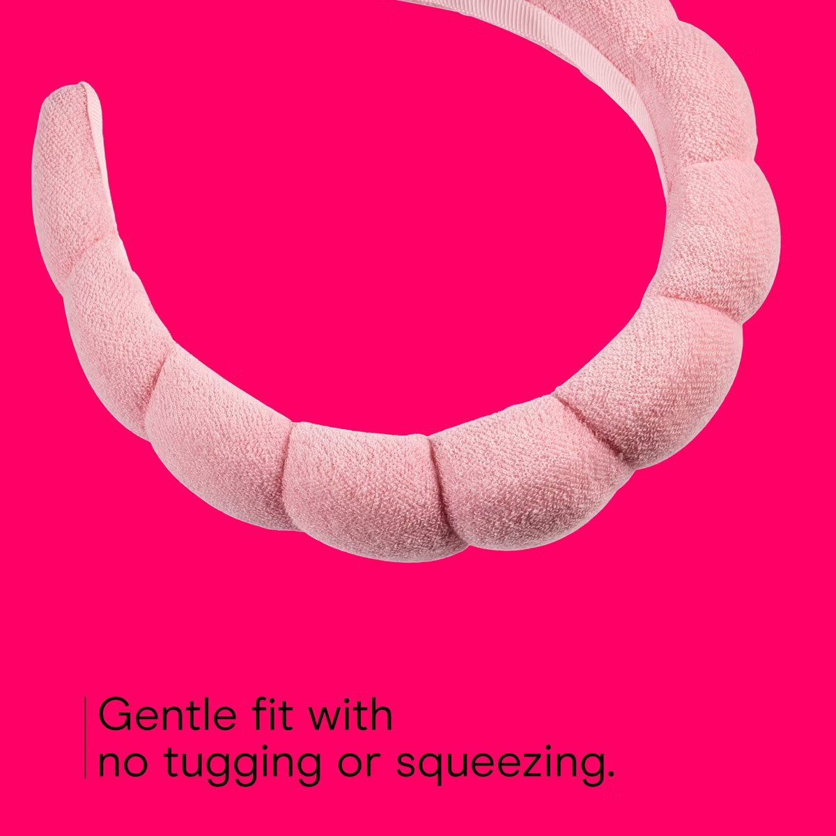 Conair Spa Bubble Polyester Headband - Pink | Target