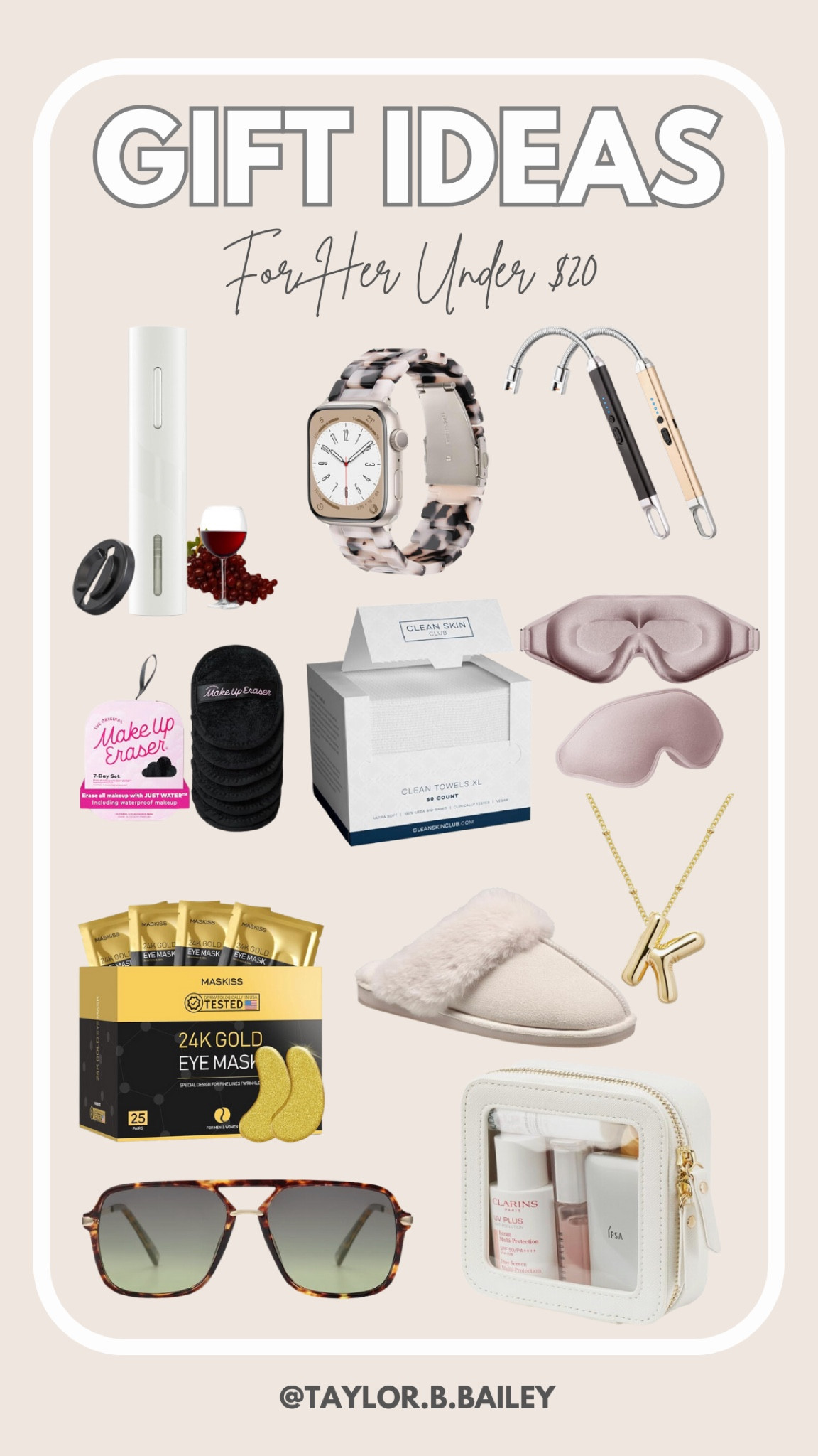 ✨ Chic gifts for HER that won’t break the bank! 🛍️ These under $20 gift ideas are perfect for stocking stuffers, Secret Santa, or just a little treat for the women in your life. 💕 Tap to shop these affordable and stylish finds today! 🎀 #GiftsForHer #BudgetFriendlyGiftIdeas #Under20GiftGuide #HolidayGiftingMadeEasy

#LTKGiftGuide #LTKHoliday #LTKCyberWeek
