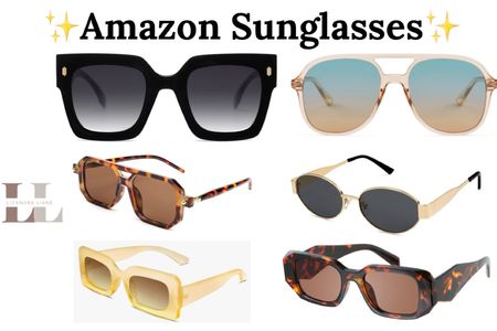 Amazon sunglasses, vacation, travel, spring sale, affordable fashion, sunnies, 

#LTKstyletip #LTKsalealert #LTKfindsunder50