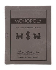 Monopoly Linen Book Box Game | TJ Maxx