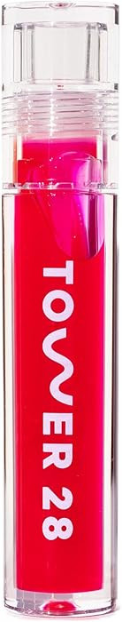Tower 28 ShineOn Lip Gloss Jelly - Hydrating Lip Balm + Sheer Gloss for Sensitive Lips - Non-Stic... | Amazon (US)