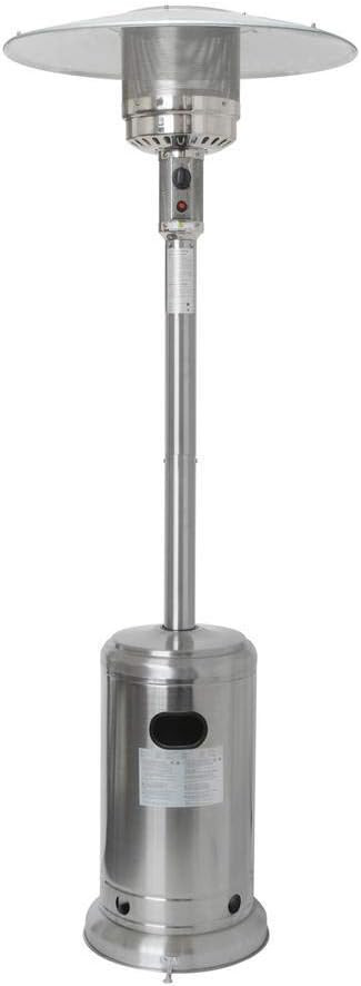 Hampton Bay 48000 Btu Stainless Steel Patio Heater | Amazon (US)
