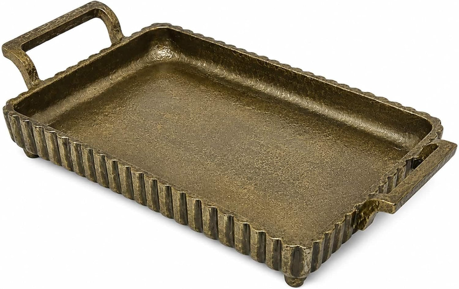 12" Rectangle Fluted Tabletop Tray by Ashland® | Amazon (US)