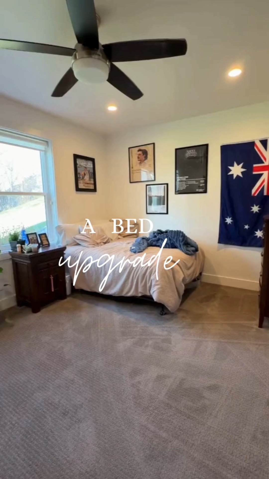 New bed. New look. While my son is gone I invaded his room and gave his bed an upgrade. I love the look of this fluted bed. It’s such great quality — I know because I put it together myself and noticed the craftsmanship.
 
Save up to $500 right now sitewide at @hernest_official! Comment BED and I’ll send you the link. You can also find the link to it in my bio. 

Finnley Fluted Bed Warm Tulipwood 
Sku7514

✨follow @buildingutah for more home and design inspiration

#hernest #myHERNESTHome #homeinspo #bedroomrefresh #fluted

#LTKHome