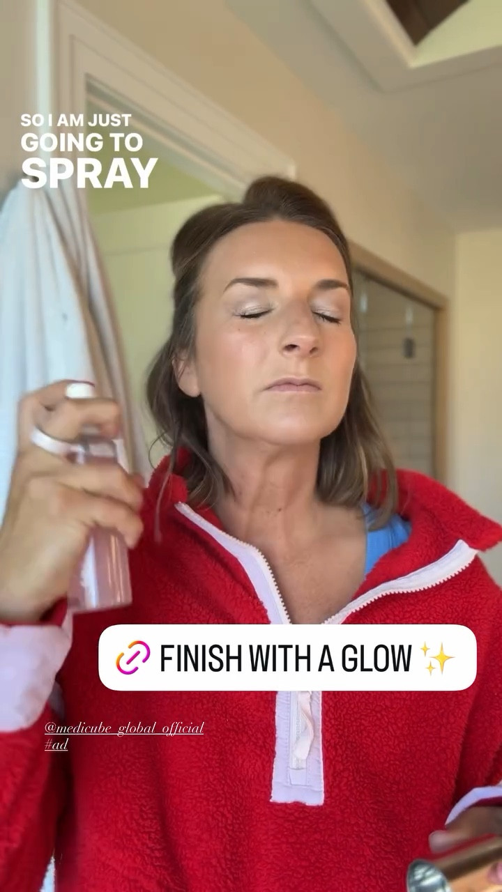 Grand Finale—- setting spray! I linked all my favorite Medicube products below! 

#LTKmomlife #LTKBeauty #LTKselfcare