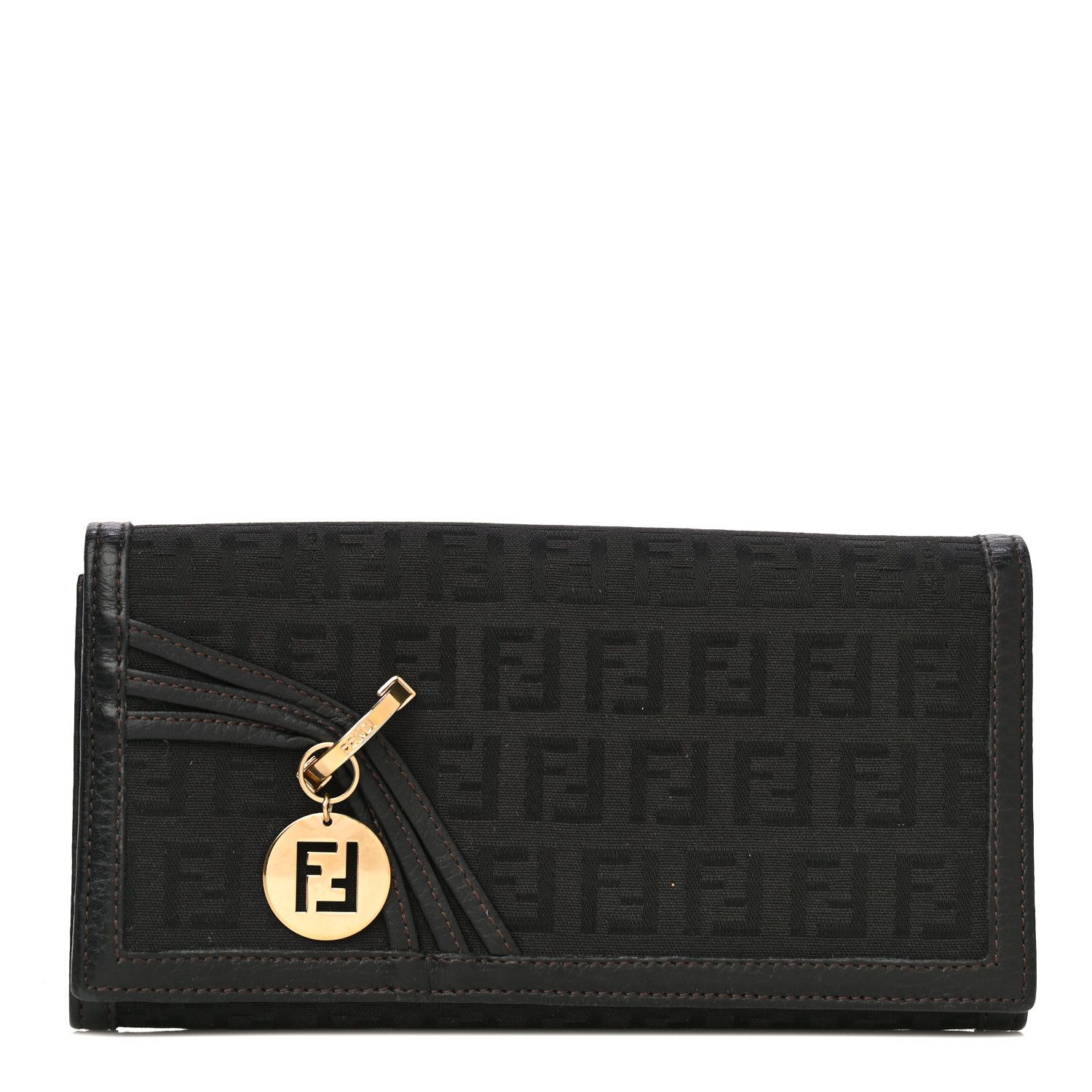 FENDI

Zucchino Continental Wallet Black | Fashionphile