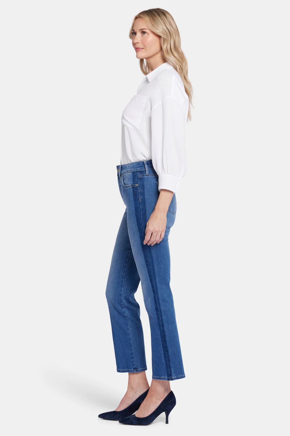 Marilyn Straight Ankle Jeans - Azure Wave | NYDJ