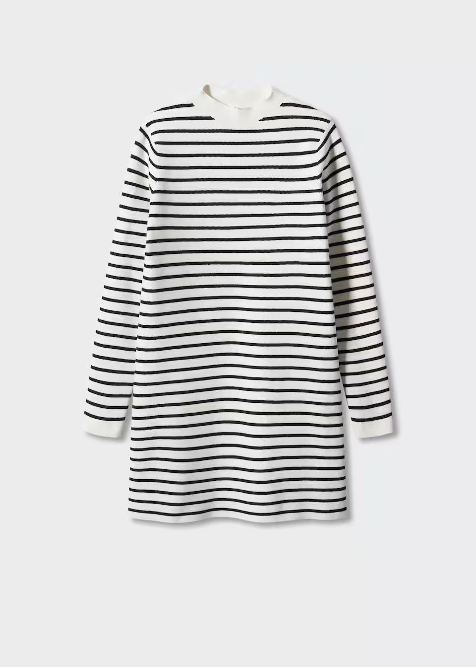 Striped jersey dress -  Women | Mango USA | MANGO (US)