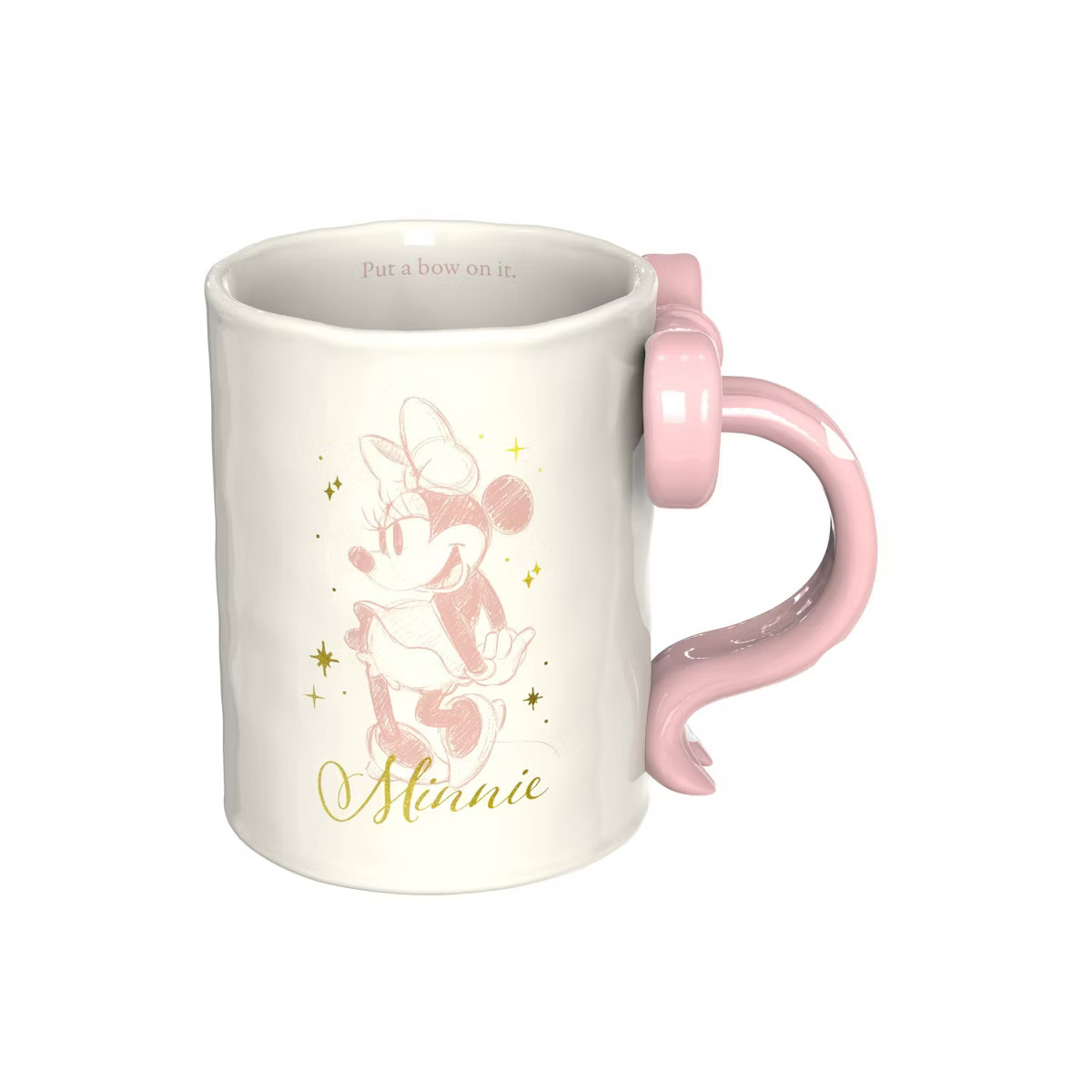 Zak Designs 18oz Minnie Mouse Bow Sculpted Handle Mug | Target