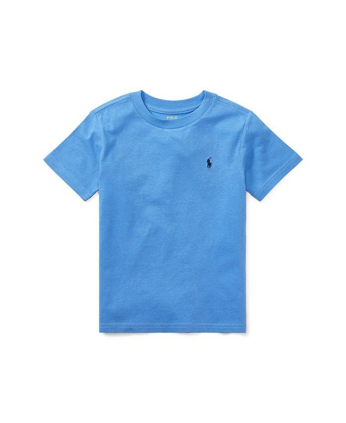 Polo Ralph Lauren Toddler Boys Cotton Jersey Crewneck T-Shirt & Reviews - Shirts & Tops - Kids - ... | Macys (US)